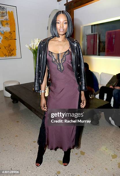 Model/Playboy Playmate of the Year Eugena Washington attends MOCA's Leadership Circle and Members' Opening dinner party for "Rick Owens: Furniture"...