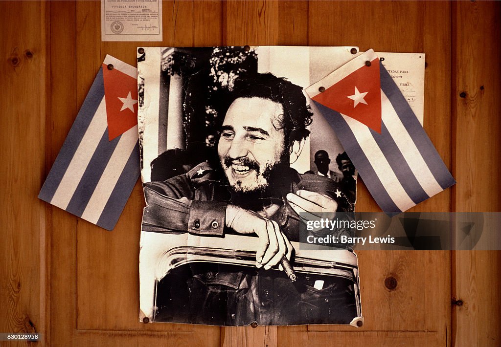Revolutionary Poster Of Fidel Castro