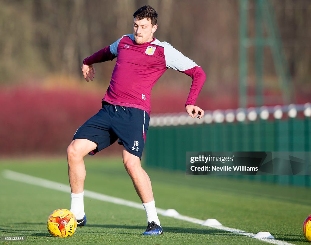 Aston Villa Training Session