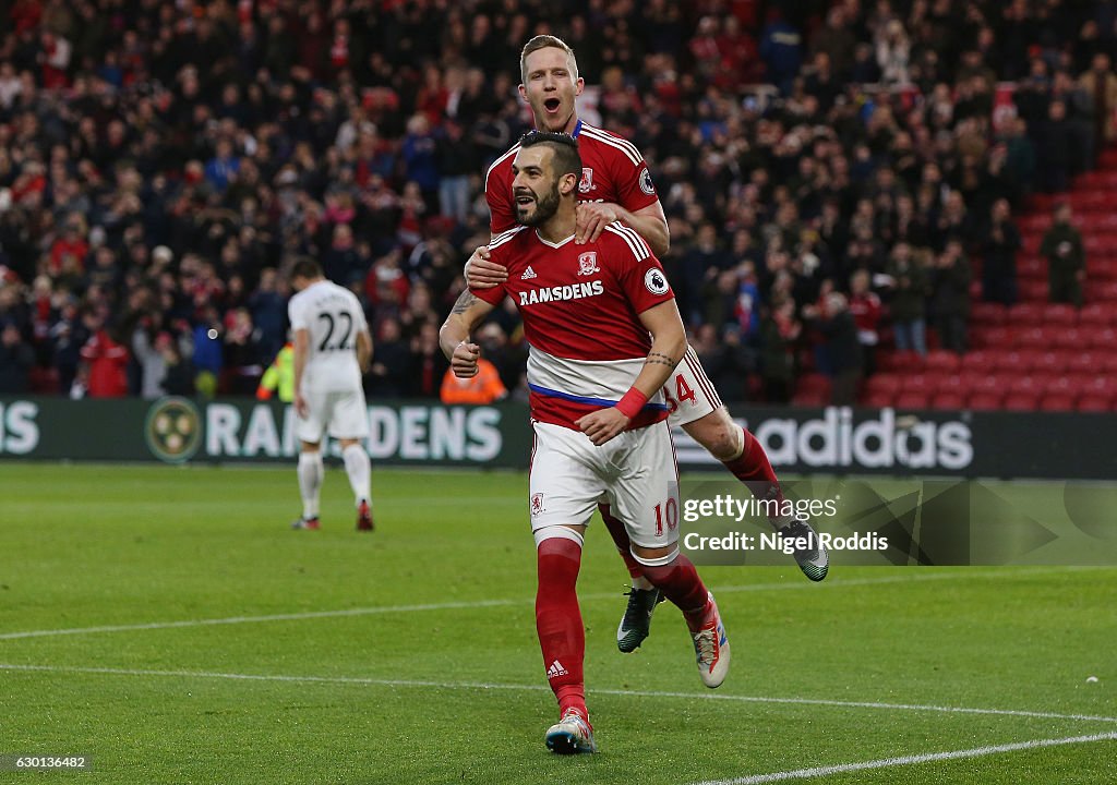 Middlesbrough v Swansea City - Premier League