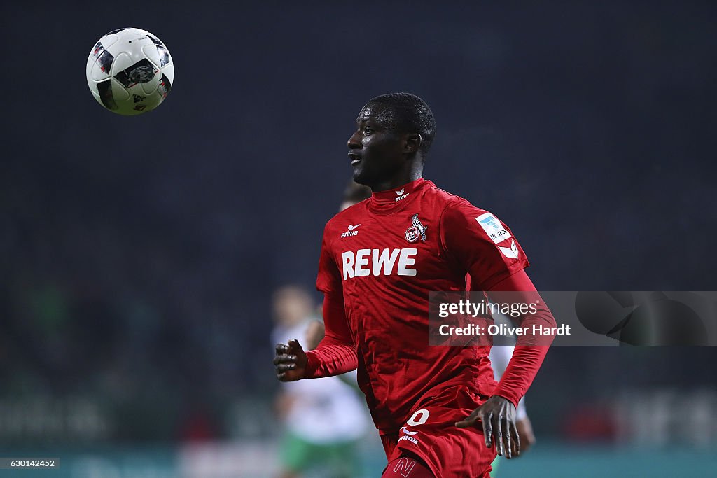 Werder Bremen v 1. FC Koeln - Bundesliga