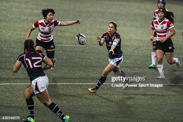 Rose Margaret Siu-Lan of Hong Kong in action during the Womens Rugby World Cup 2017 Qualifier match between Hong Kong and Japan on December 17, 2016...