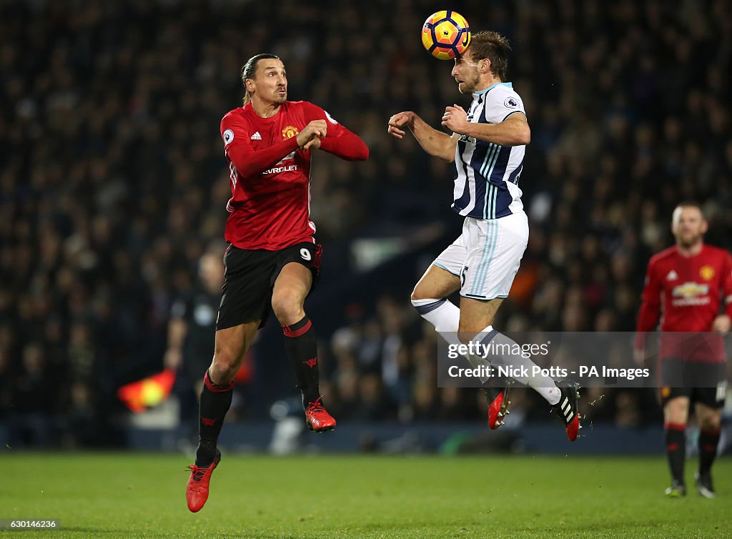 West Bromwich Albion v Manchester United - Premier League - The Hawthorns