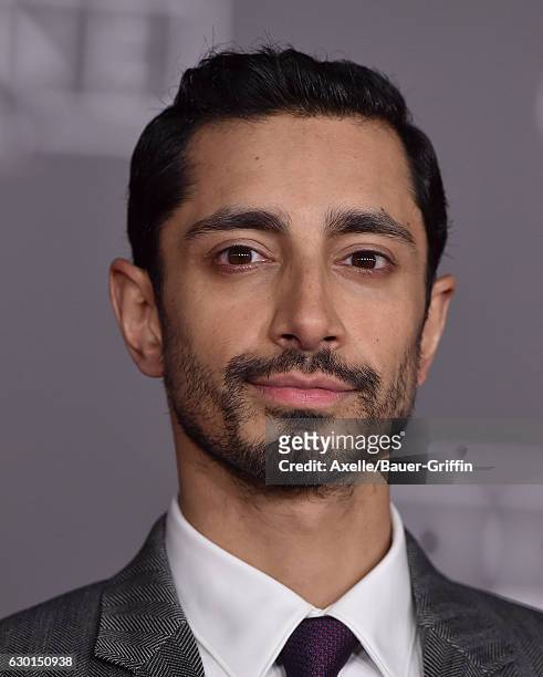 Actor Riz Ahmed attends the premiere of 'Rogue One: A Star Wars Story' at the Pantages Theatre on December 10, 2016 in Hollywood, California.