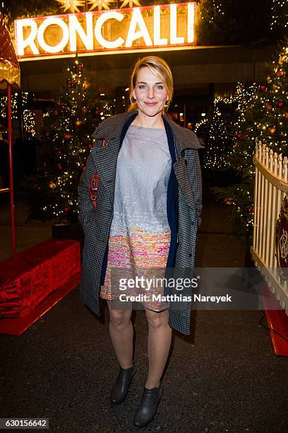 Tanja Wedhorn attends the 13th Roncalli Christmas at Tempodrom on December 17, 2016 in Berlin, Germany.
