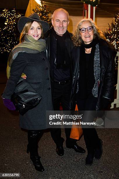 Tina Ruland, Claus G. Oeldorp and Eleonore Weisgerber attend the 13th Roncalli Christmas at Tempodrom on December 17, 2016 in Berlin, Germany.