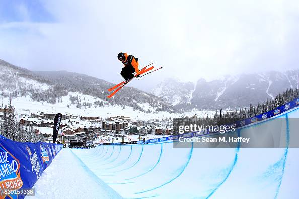 Benoit Valentin of France competes in the final round of the FIS