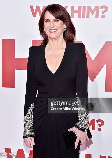 Actress Megan Mullally attends the premiere of 20th Century Fox's "Why Him?" at Regency Bruin Theater on December 17, 2016 in Westwood, California.