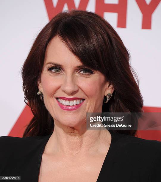 Actress Megan Mullally arrives at the premiere of 20th Century Fox's "Why Him?" at Regency Bruin Theater on December 17, 2016 in Westwood, California.