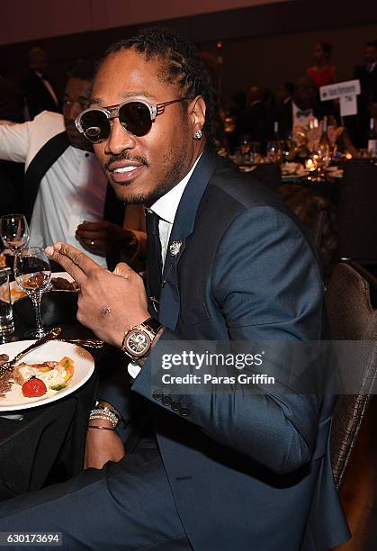 Rapper Future attends 33rd Annual UNCF Mayor's Masked Ball at Atlanta Marriott Marquis on December 17, 2016 in Atlanta, Georgia.