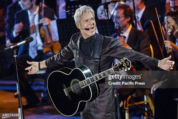 Italian singer Claudio Baglioni held a charity concert, in Paul VI Hall, to mark the bicentenary of the Gendarmerie Corps, the distinguished corps...