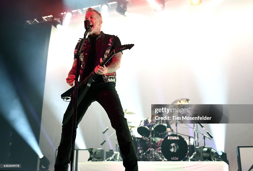 Metallica Performs At The Fox Theater