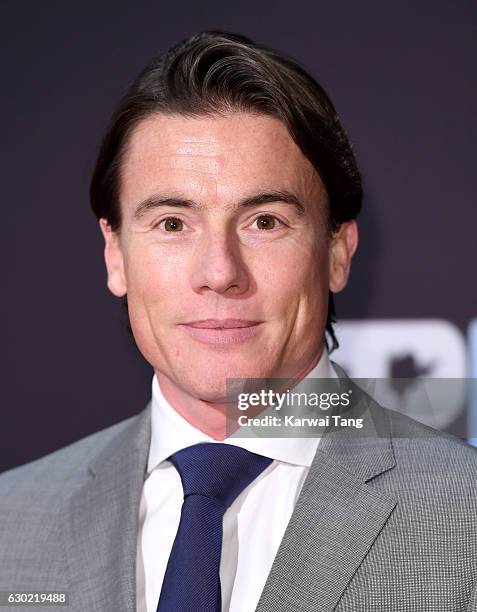 James Toseland attends the BBC Sports Personality Of The Year at Resorts World on December 18, 2016 in Birmingham, United Kingdom.