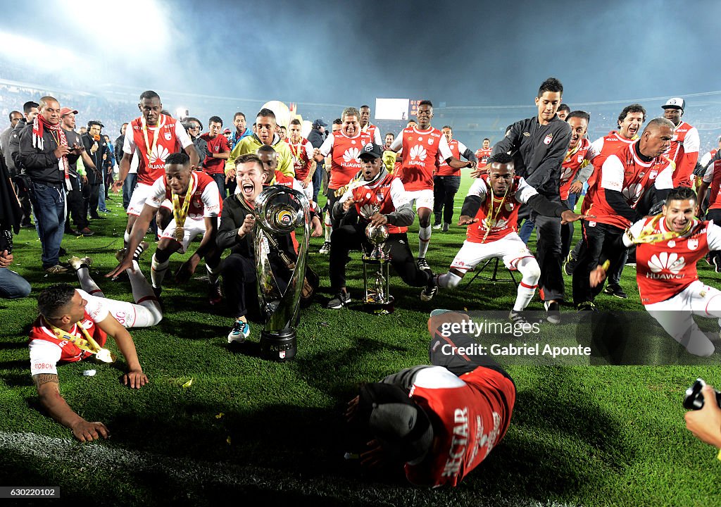 Santa Fe v Deportes Tolima - Liga Aguila II 2016