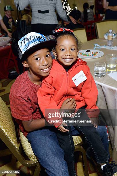Guests attend Baby2Baby Holiday Party Presented By Old Navy at Montage Beverly Hills on December 18, 2016 in Beverly Hills, California.
