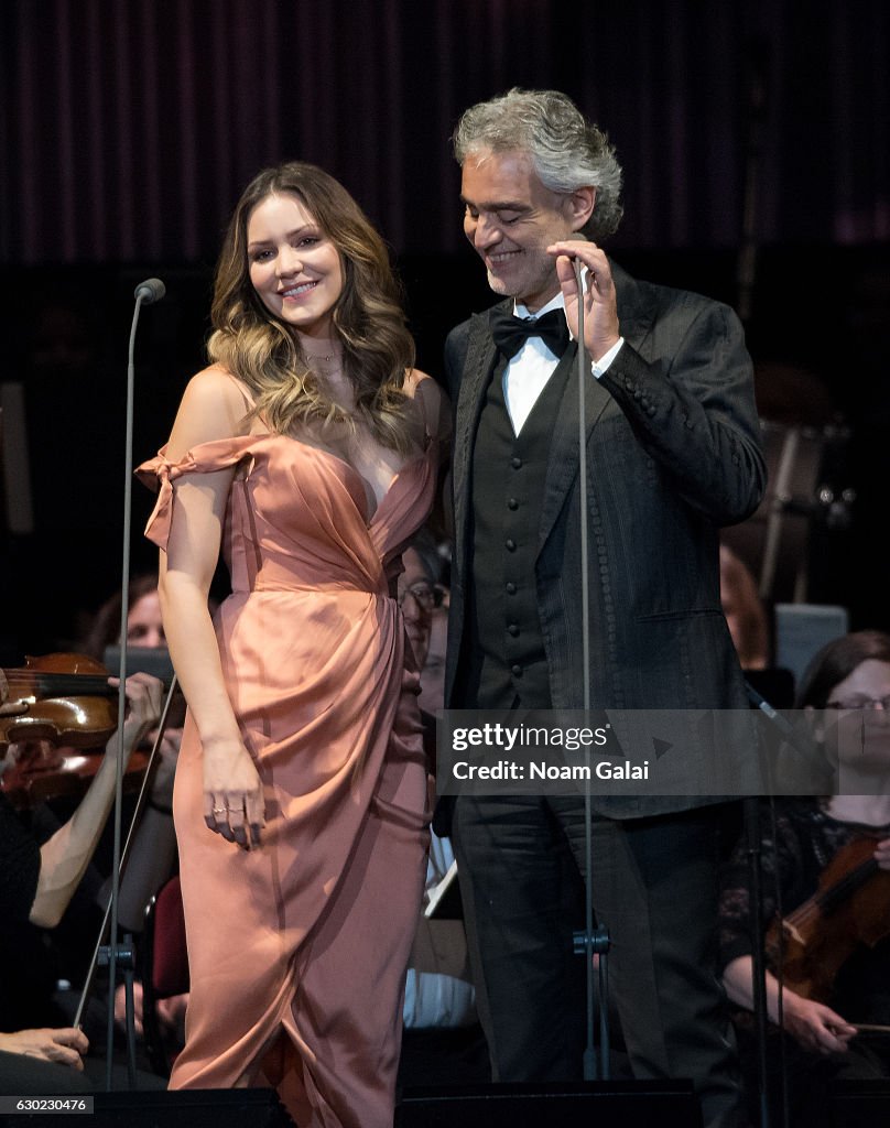 Andrea Bocelli In Concert - Newark, New Jersey