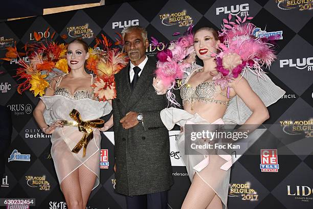 Satya Oblette attends the 'Top Model Belgium 2017' Ceremony at Le Lido on December 18, 2016 in Paris, France.