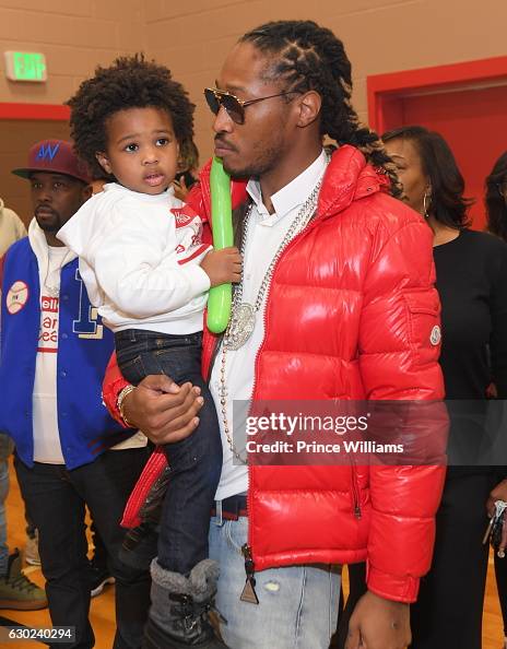 Future Wilburn Rapper Rapper Future and Son Future Zahir Wilburn attend A Winter Wishland ...