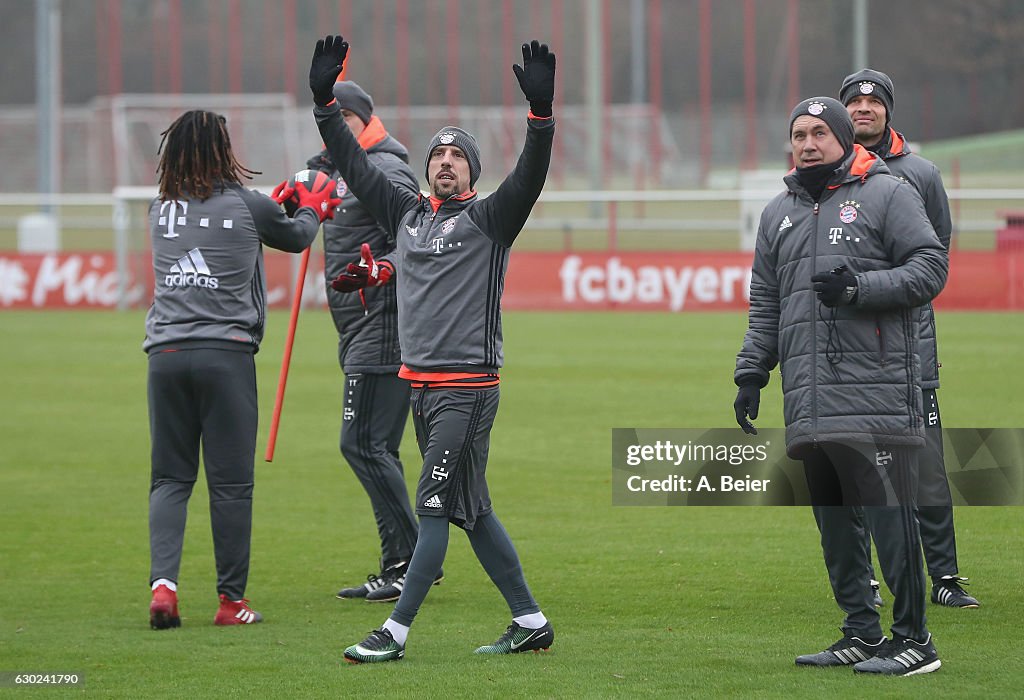 FC Bayern Muenchen Training Session