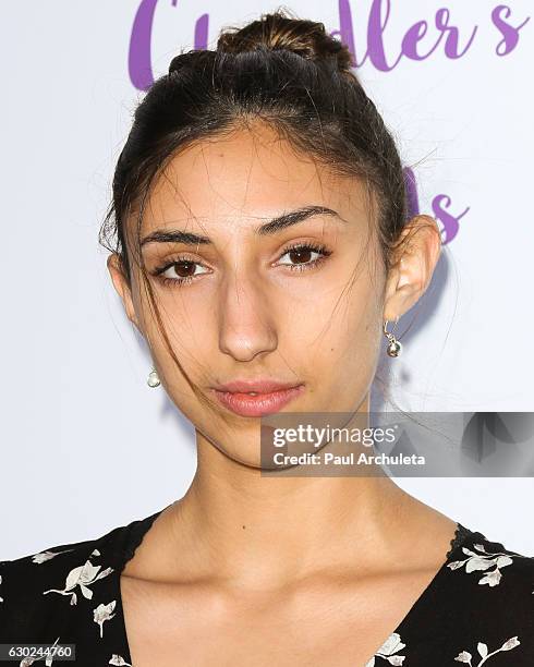 Ballerina / Dancer Leilani Jeraffi attends the "Chandler's Friends" toy wrapping party on behalf of Hasbro's The Joy Maker Challenge at Los Angeles...