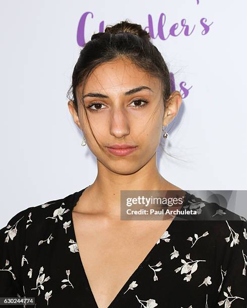 Ballerina / Dancer Leilani Jeraffi attends the "Chandler's Friends" toy wrapping party on behalf of Hasbro's The Joy Maker Challenge at Los Angeles...