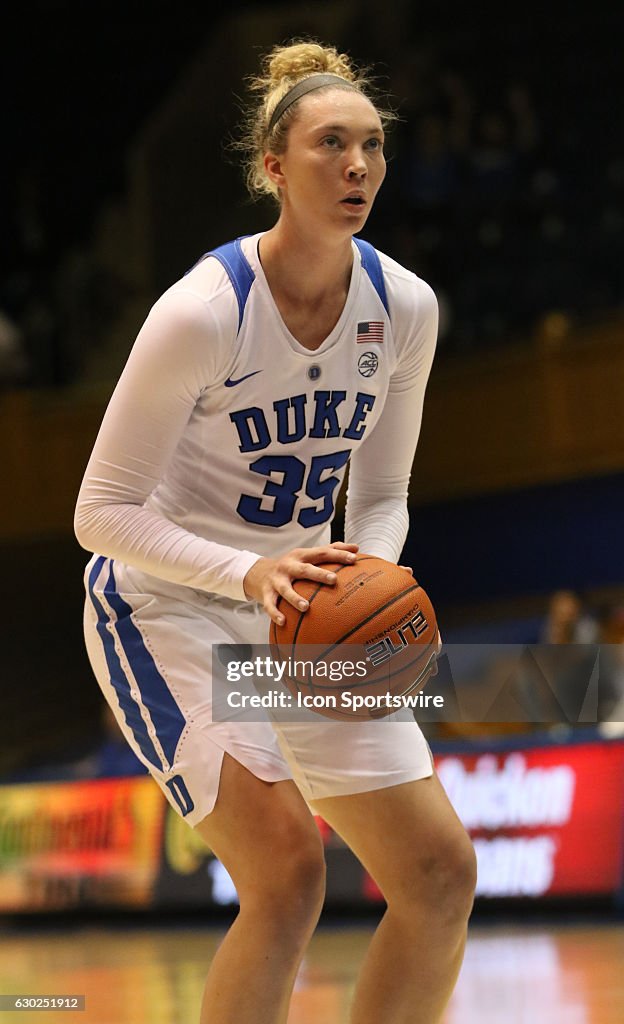 NCAA BASKETBALL: DEC 08 Women's - Elon at Duke