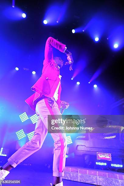 Young Thug performs at Terminal 5 on December 18, 2016 in New York City.