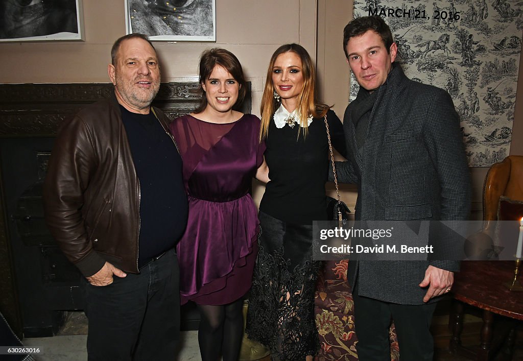 Harvey Weinstein & Georgina Chapman Host A VIP Screening Of "Lion" At Soho House