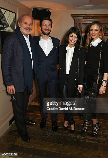 Kelsey Grammer, Liam McMahon, Alessandra Mastronardi and Georgina Chapman attend a VIP screening of "Lion" hosted by Harvey Weinstein and Georgina...