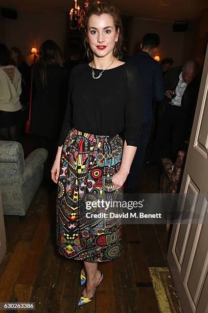 Stefanie Martini attends a VIP screening of "Lion" hosted by Harvey Weinstein and Georgina Chapman at Soho House on December 19, 2016 in London,...