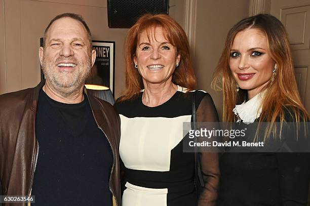 Harvey Weinstein, Sarah Ferguson, Duchess of York, and Georgina Chapman attend a VIP screening of "Lion" hosted by Harvey Weinstein and Georgina...