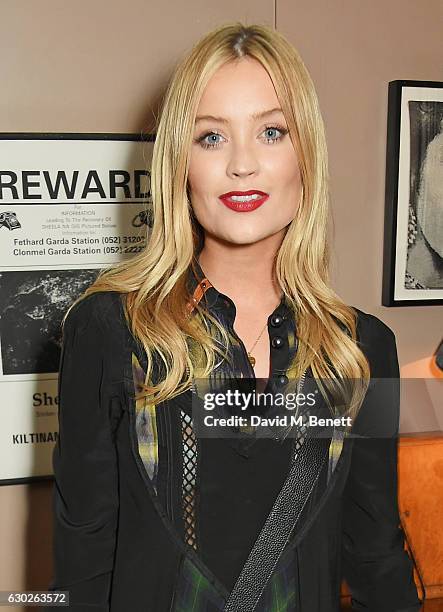 Laura Whitmore attends a VIP screening of "Lion" hosted by Harvey Weinstein and Georgina Chapman at Soho House on December 19, 2016 in London,...