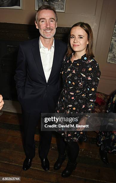 Adam Crozier and Grace Crozier attend a VIP screening of "Lion" hosted by Harvey Weinstein and Georgina Chapman at Soho House on December 19, 2016 in...