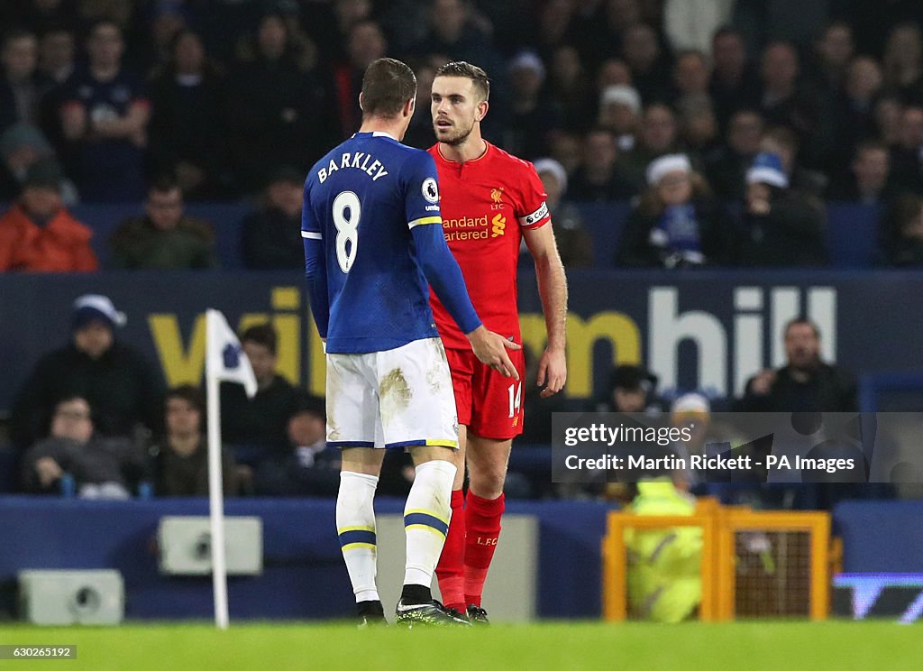 Everton v Liverpool - Premier League - Goodison Park