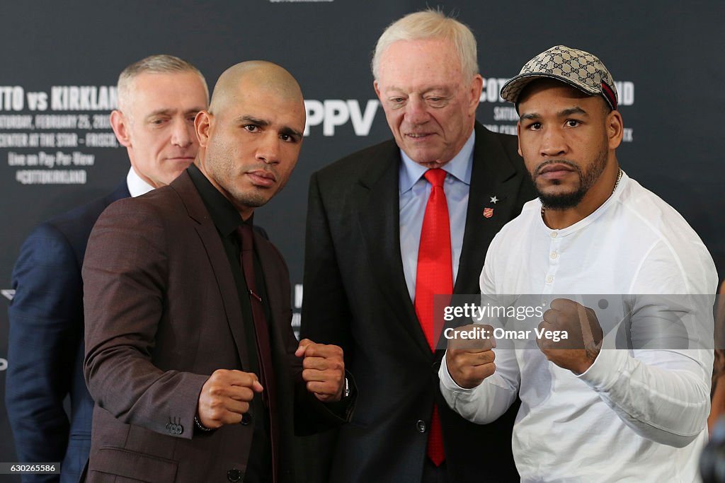 Miguel Cotto and James Kirkland Press Conference