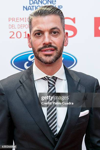 Rene Ramos attends the 'AS Del Deporte' awards 2016 gala at Westing Palace Hotel on December 19, 2016 in Madrid, Spain.