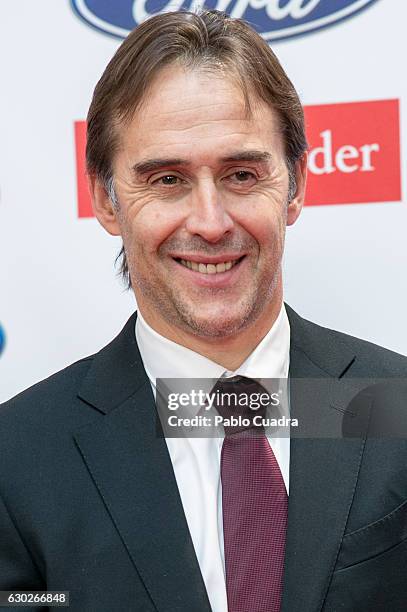 Julen Lopetegui attends the 'AS Del Deporte' awards 2016 gala at Westing Palace Hotel on December 19, 2016 in Madrid, Spain.