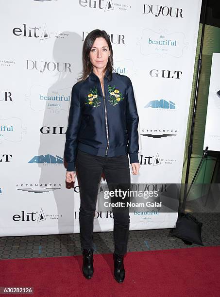 Mary McCartney attends "This Beautiful Fantastic" screening at SVA Theatre on December 19, 2016 in New York City.