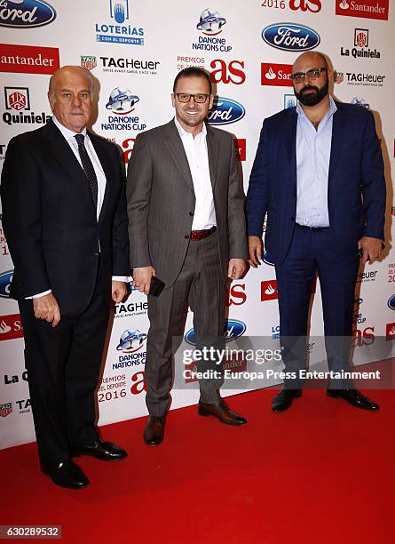 Pedja Mijatovic attends 'As Del Deporte' awards 2016 photocall at Palace Hotel on December 19, 2016 in Madrid, Spain.