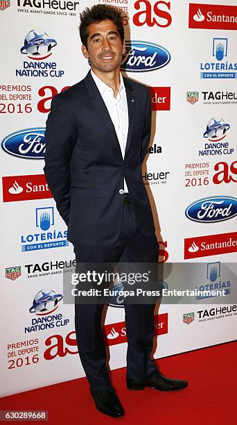 Marc Lopez attends 'As Del Deporte' awards 2016 photocall at Palace Hotel on December 19, 2016 in Madrid, Spain.