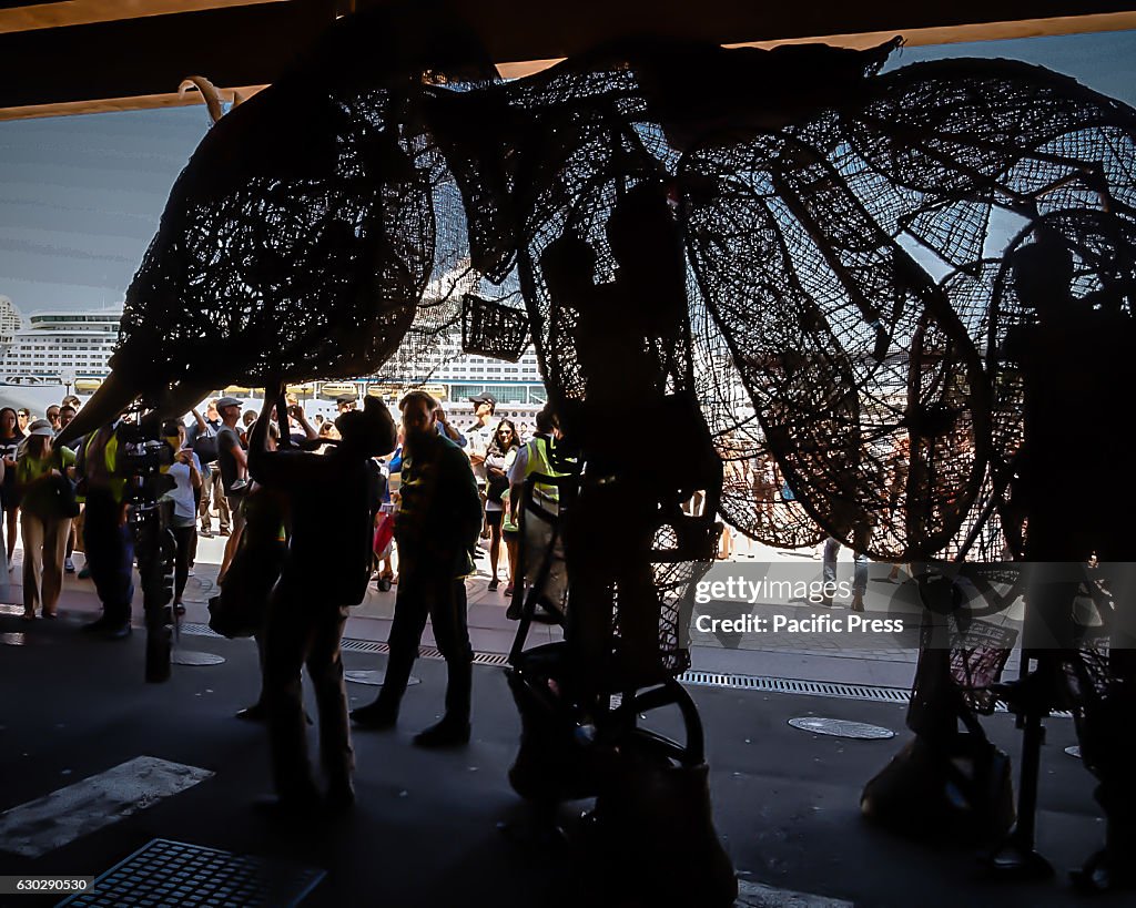 The largest-ever performing African elephant puppet ...