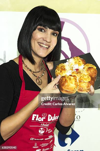 Irene Villa attends 'Flor Dulce de Navidad' charity breakfast at Ciudad de la Raqueta Sport Club on December 20, 2016 in Madrid, Spain.