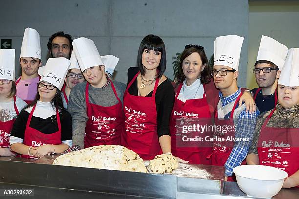 Irene Villa attends 'Flor Dulce de Navidad' charity breakfast at Ciudad de la Raqueta Sport Club on December 20, 2016 in Madrid, Spain.