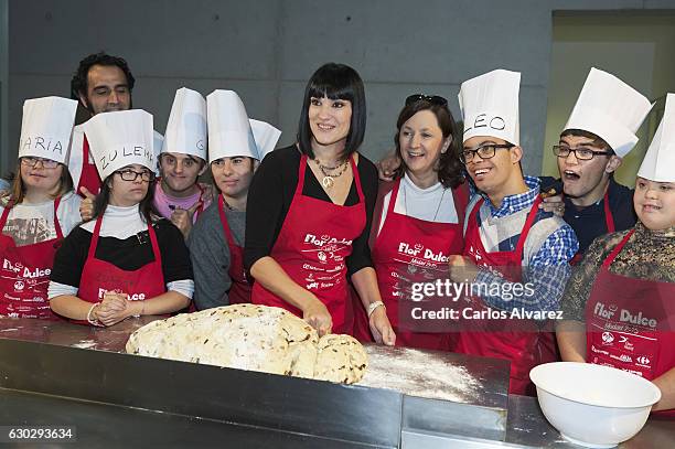 Irene Villa attends 'Flor Dulce de Navidad' charity breakfast at Ciudad de la Raqueta Sport Club on December 20, 2016 in Madrid, Spain.