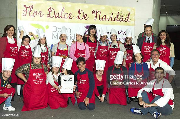 Irene Villa attends 'Flor Dulce de Navidad' charity breakfast at Ciudad de la Raqueta Sport Club on December 20, 2016 in Madrid, Spain.