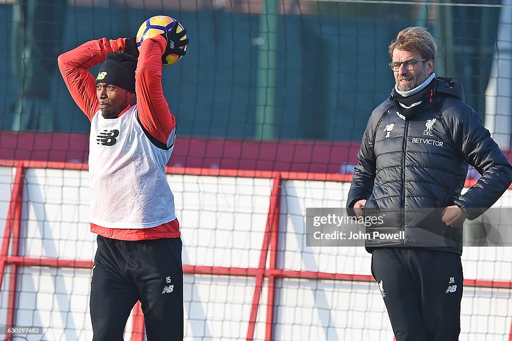 Liverpool Training Session