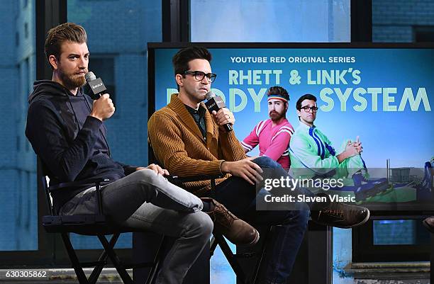 YouTube superstarsÊRhett James McLaughlin and Charles Lincoln "Link" Neal III, a.k.a. Rhett and LinkÊvisit AOL BUILD to chat about their upcoming...