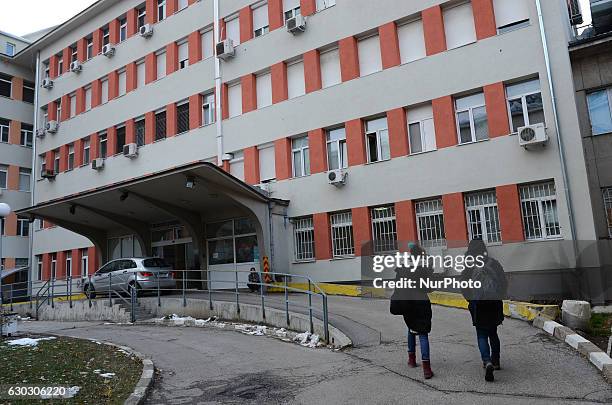 Doctor Cuckoo and Dr Pipi Iva Lapatova and Yanita Kirova performs in the national cardiologycal hospital in the Bulgarian capital of Sofia on...