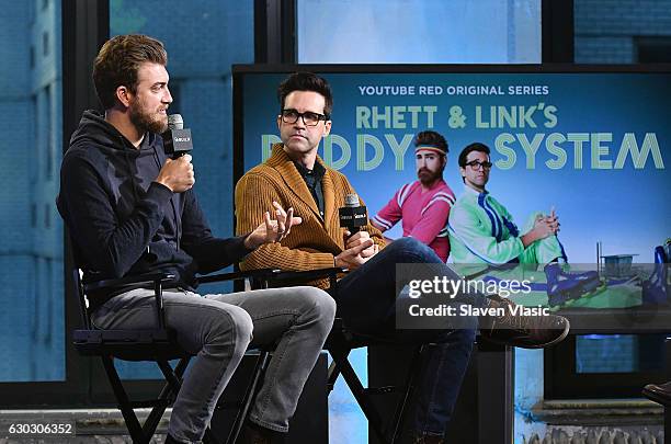 YouTube superstarsÊRhett James McLaughlin and Charles Lincoln "Link" Neal III, a.k.a. Rhett and LinkÊvisit AOL BUILD to chat about their upcoming...