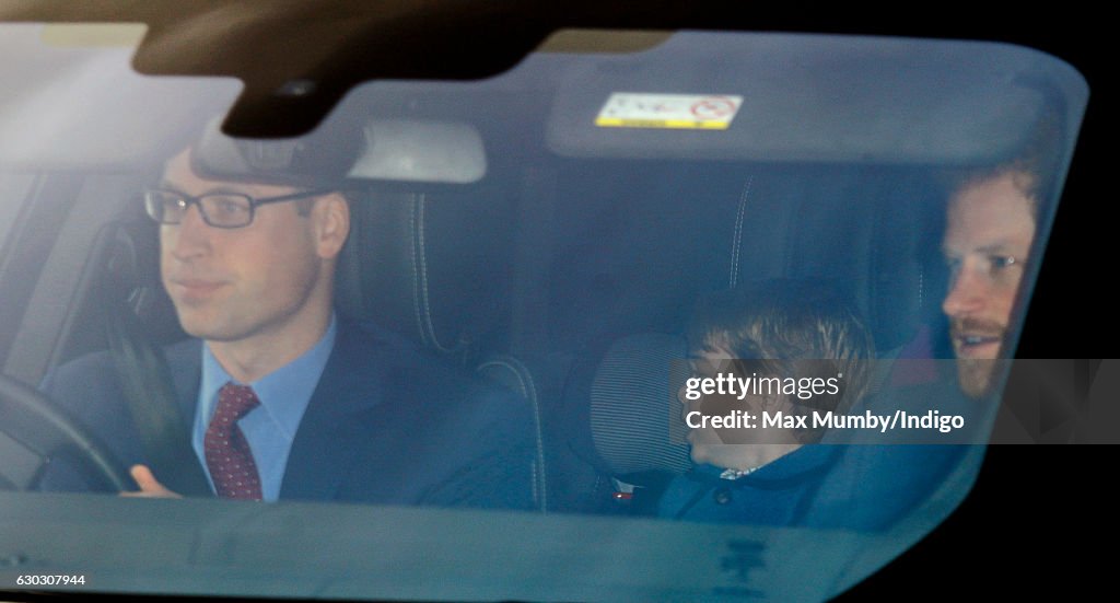 Annual Buckingham Palace Christmas Lunch Hosted By The Queen